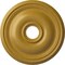 Ekena Millwork Bradford Ceiling Medallion (Canopies up to 4 3/8"), 18 1/8"OD x 3 3/4"ID x 1 1/8"P, Iridescent Gold CM18BRIGS - alternate 1